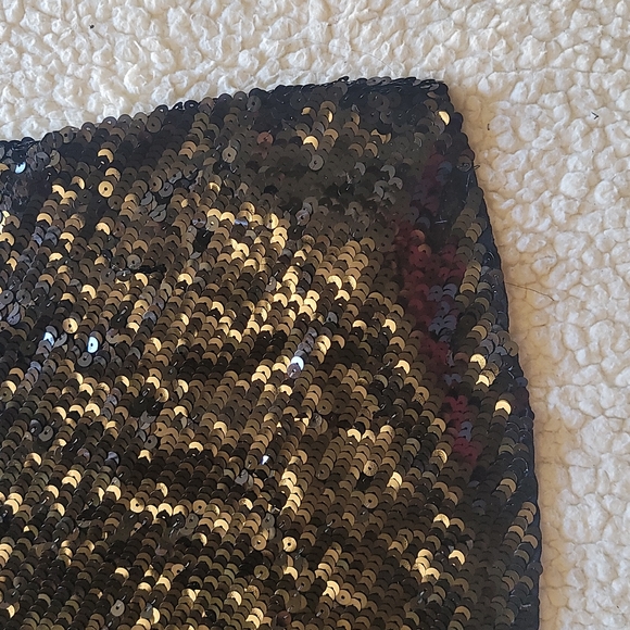 NWT Mango Sequined Nera Strap Top in Black - Picture 10 of 14